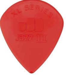 Dunlop Jazz 3  pick  red - size 1,38 sharp