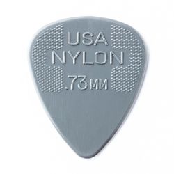 Dunlop Nylon pick dark grey - size 0.73