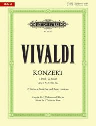 Вивалди  двоен концерт  ла минор оп. 3 No. 6 за две цигулки и пиано