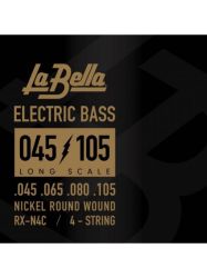 La Bella  RX-N4C 45-105  струни за 4 стр.бас китара никел