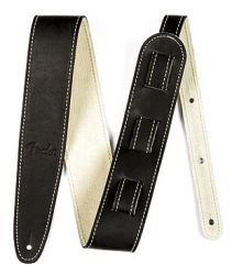 Fender кожен колан за китара черен