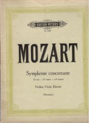 Mozart - Sinfonia concertante E flat major K. 364 second hand