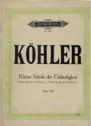 Kohler - Short School of velocity  op.242 second hand