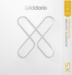  DADDARIO XSABR1256, 12-56 Light Top/Medium Bottom, XS 80/20 Bronze Coated струни за акустична китара 