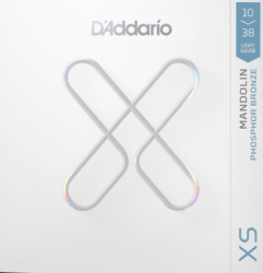 DADDARIO XSM1038, 10-38 Light, XS Phosphor Bronze Mandolin Strings