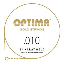 Optima струна за електрическа китара,gold  010
