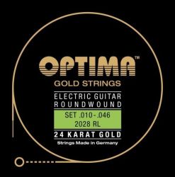 Optima 2028 RL E-Guitar Gold .010-.046