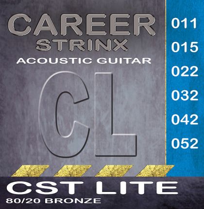 Career strings for acoustic guitar 011-052