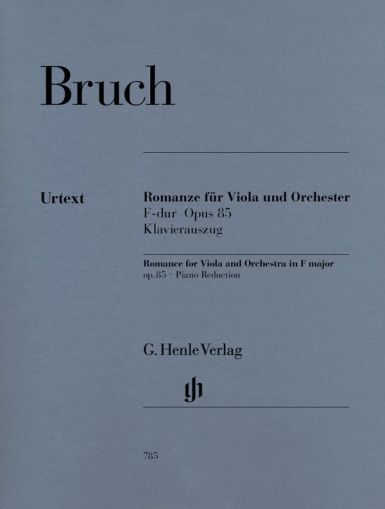Брух - Романс за виола и пиано във фа мажор оп.85