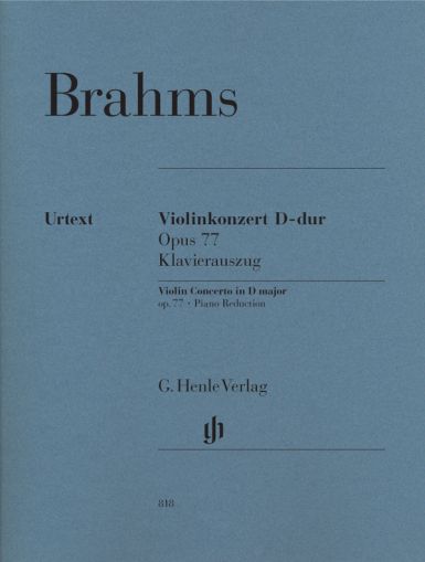Brahms - Concerto for violin and piano op.77 in D major 