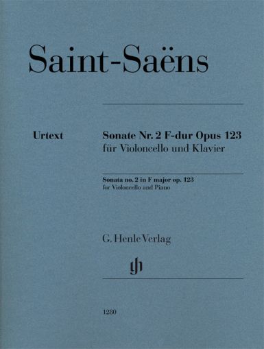 Сен-Санс - Соната №2 в фа мажор оп.123 за чело и пиано