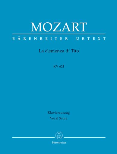 Mozart La clemenza di Tito K. 621i - Opera - Vocal Score