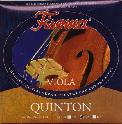 Fisoma Quinton strings for Viola 1/2