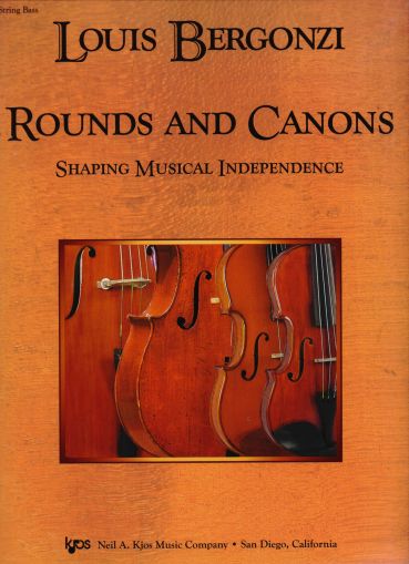 Louis Bergonzi - Rounds and Canons Shaping musical indepedence Double Bass