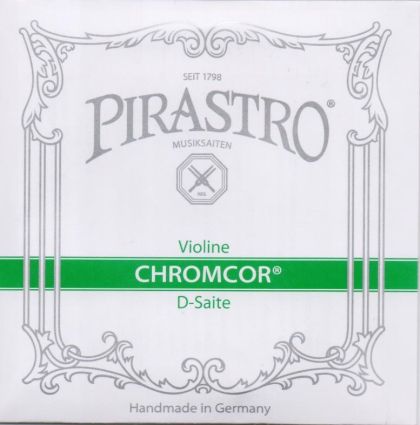 Pirastro Chromcor Violin D Chromsteel/Steel