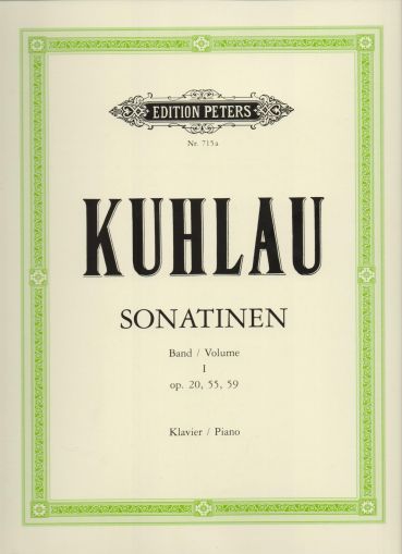 Kuhlau  - Sonatinas volume I op.20,55,59