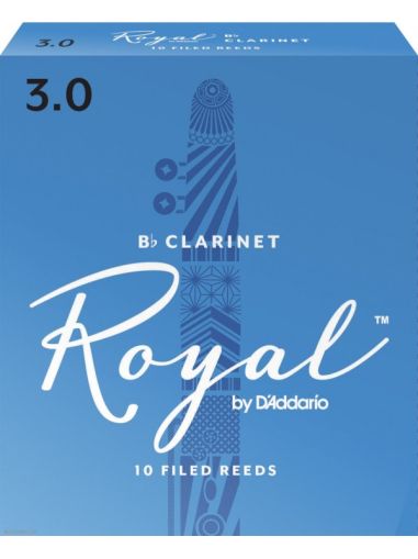 Rico Royal Clarinet reeds size 3 - box