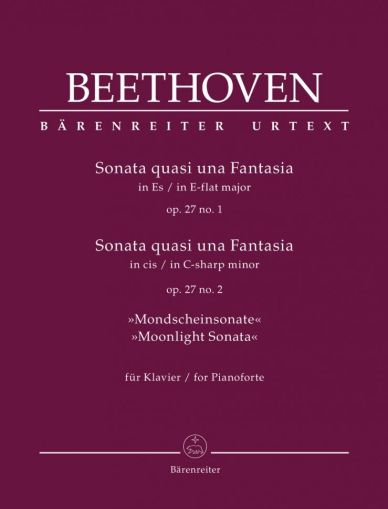 Beethoven - Sonata  op.27 no.1,2 op.57 "Moonlight Sonata" for piano