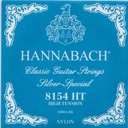 Hannabach 8154HT High tension D-4th single string for classical guitar