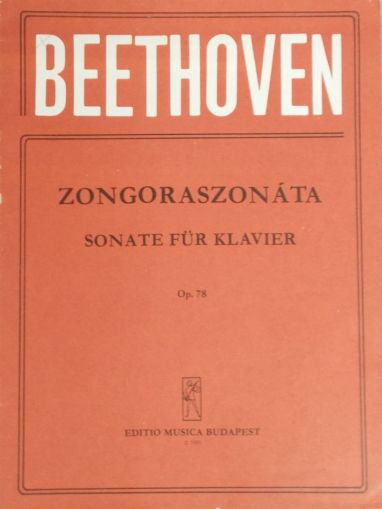 Beethoven - Sonata for piano op.78 