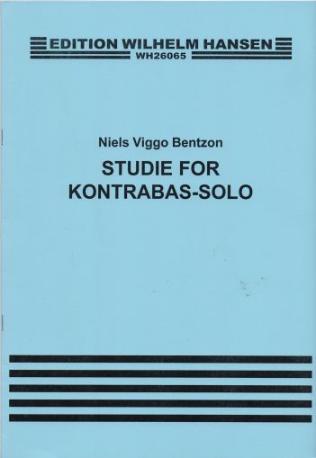 Niels Viggo Bentzon - Study for Double bass solo op. 34