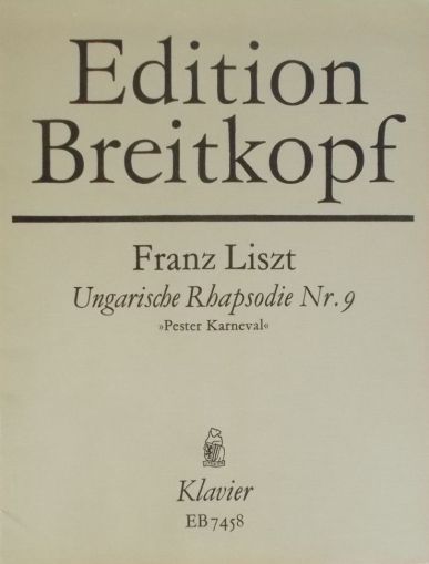 Liszt - Ungarische Rhapsodie  Nr.9