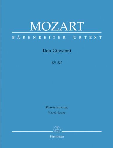 Mozart - Don Giovanni KV527 - Opera - Vocal Score
