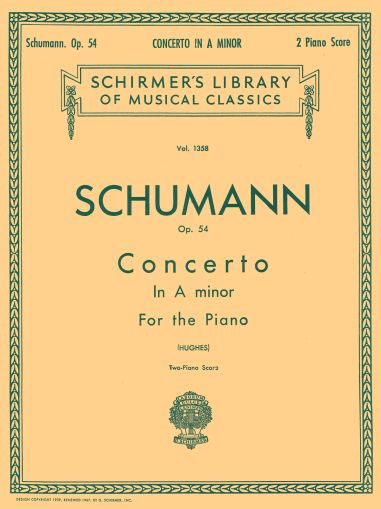 Schumann - Concerto op. 54 for piano in A minor