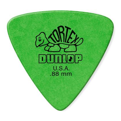 Dunlop Tortex  Tri  pick green - size 0.88