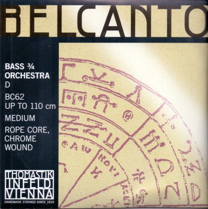 Thomastik Belcanto Orchestra string D for Double Bass BC62