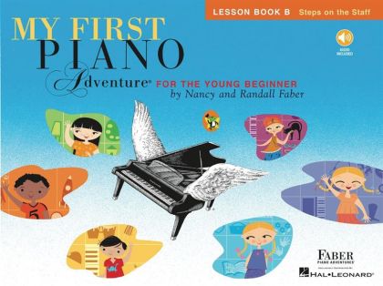 Началнa школa  за пиано  Lesson Book B с   online audio