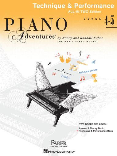 Piano Adventures Level 4 and 5 - Technique and Performance