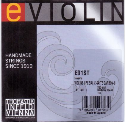 Thomastik E01ST violin string carbon steel heavy