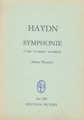 Haydn  Symphonie №48 (Maria Theresia) C-dur