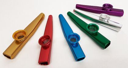 Kazoo metal colored