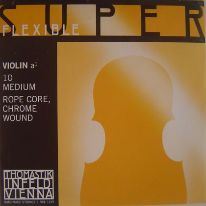 Thomastik Superflexible Violin string A Rope core/Chrome wound