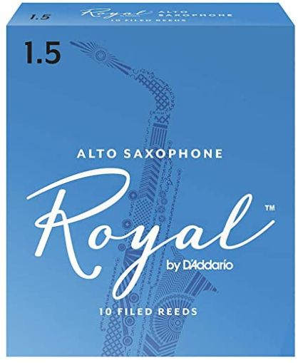 Rico Royal Alt sax reeds size 1 1/2 - box