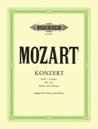 Mozart Violin Concerto No.3 In G K216