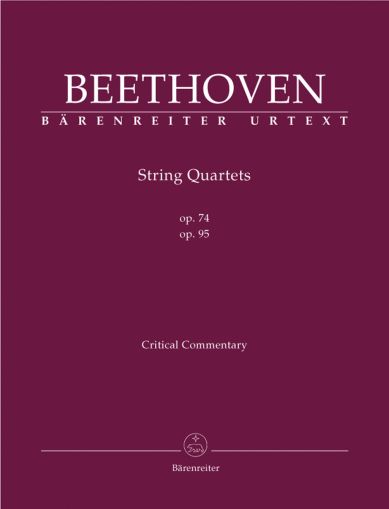 Beethoven String Quartets op. 74, op.95