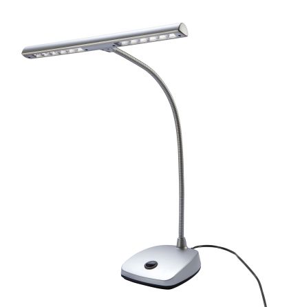 K&M 12297 - 40  LED piano lamp siiver