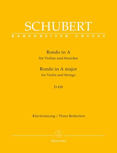 Schubert -  Rondo for Violin and Strings in A major D 438