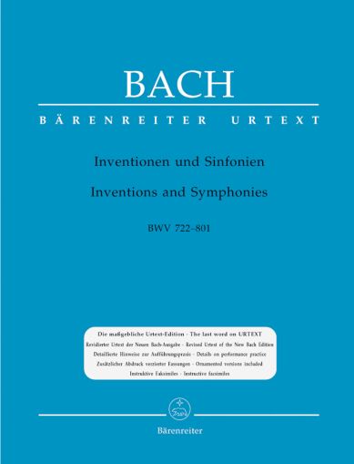 Bach - Inventions and Sinfonias BWV 772-801 