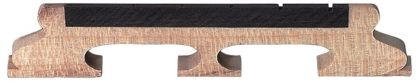 GEWA 6-string Banjo bridge Maple with Ebony inlay