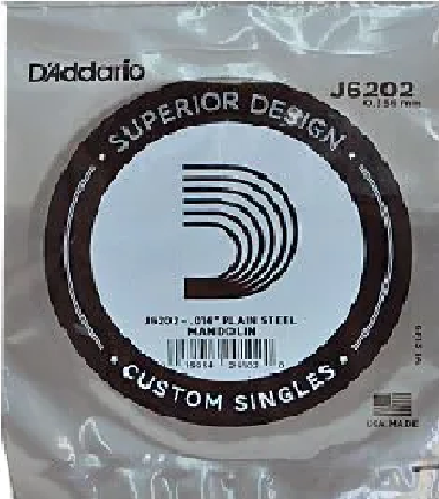 Daddario J6202 втора струна за мандолина 014