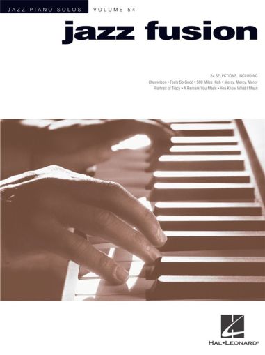 JAZZ FUSION Jazz Piano Solos Volume 54