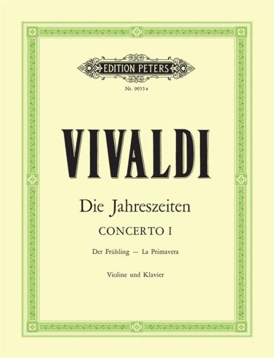 Вивалди - Концерт в ми мажор за цигулка и пиано оп.8 №1 ( пролет )