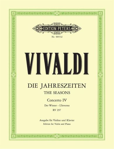 Vivaldi  CONCERTO IN F MINOR OP. 8 NO. 4 'WINTER'