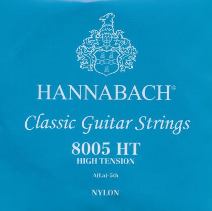 Hannabach 8005 HT Silver-Plated high tension A 5th string for classical guitar