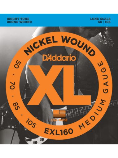 DADDARIO EXL160 50-105 Bass Guitar Strings