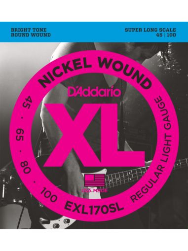 DADDARIO EXL170SL 45-100 Bass Guitar Strings
